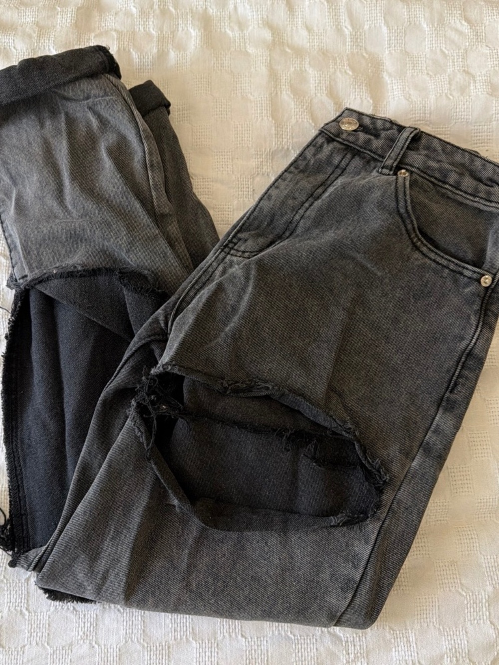 Adika ripped Black Denim jeans